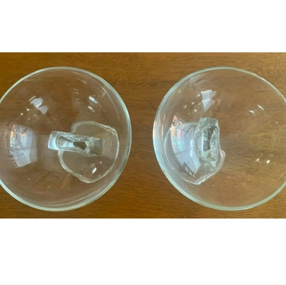 Cristal d’Arques‎ Gaufrette Wedge Stem Large Champagne Sherbet(s) Glasses - Picture 6 of 6